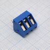 KF330-5.0-03P-12, винтовой клеммный блок c рельефной обоймой, 3 контакта