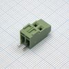 DG381H-3.81-02P-14-00A(H), винтовой клеммный блок c рельефной обоймой, 2 контакта. серия dg381h-3.81