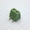 DG127R-5.0-02P-14-00AH, винтовой клеммный блок c рельефной обоймой, 2 контакта. серия dg127r-5.0
