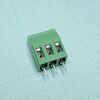 DG130-5.0-03P-14-00A(H), винтовой клеммный блок c рельефной обоймой, 3 контакта. серия dg130-5.0