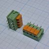 DG142V-5.08-04P-14-00A(H), нажимной безвинтовой клеммный блок на 4 контакта. зажим типа торцевой контакт. серия dg142v-5.08