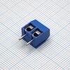 DG301-5.0-02P-12-00A(H), винтовой клеммный блок с защитой провода, 2 контакта. серия dg301-5.0