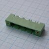 2EDGVM-7.62-04P-14-00A(H), разъемный клеммный блок на плату, 4 контакта шаг 7.62мм