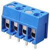 DG300-5.0-04P-12-00A(H), винтовой клеммный блок с защитой провода, 4 контакта. серия dg300-5.0