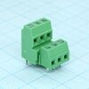 DG381A-3.81-06P-14-00A(H), винтовой клеммный блок c рельефной обоймой, 6 контактов. серия dg381a-3.81