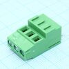 DG500H-5.0-03P-14-00A(H), винтовой клеммный блок c рельефной обоймой, 3 контакта. серия dg500h-5.0