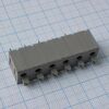 DG236-7.5-06P-11-00A(H), нажимной безвинтовой клеммный блок на 4 контакта. зажим типа торцевой контакт