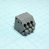 DG250-3.5-03P-11-00A(H), нажимной безвинтовой клеммный блок на 3 контакта. зажим типа торцевой контакт. серия dg250-3.5