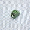 DG308-2.54-02P-14-00A(H), винтовой клеммный блок c рельефной обоймой, 2 контакта. серия dg308-2.54