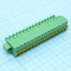 15EDGKDM-3.81-16P-14-00A(H), разъемный клеммный блок, серия 15edgkdm-3.81 16 контактов