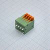 DG141V-2.54-04P-14-00A(H), нажимной безвинтовой клеммный блок на 4 контакта. зажим типа торцевой контакт. серия dg141v-2.54