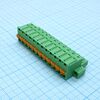2EDGKDM-5.08-12P-14-00A(H), нажимной безвинтовой клеммный блок 12 контактов шаг 5.08мм