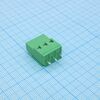 DG129-5.08-03P-14-00A(H), винтовой клеммный блок c рельефной обоймой, 3 контакта. серия dg129-5.08