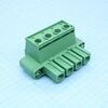 5EDGKM-10.16-04P-14-00A(H), клеммная розетка винтовая на кабель 4 контакта серия 5edgkm-10.16