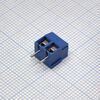 DG340-3.81-02P-12-00A(H), винтовой клеммный блок с защитой провода, 2 контакта. серия dg340-3.81