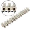 PA12-6A-6mm U-Type, колодка клеммная 400в 6а 12 клемм