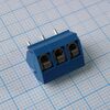 DG301S-5.0-03P-12-00A(H), винтовой клеммный блок с защитой провода, 3 контакта. серия dg301s-5.0