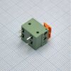 DG142R-5.08-02P-14-00A(H), нажимной безвинтовой клеммный блок на 2 контакта. зажим типа торцевой контакт. серия dg142r-5.08