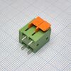 DG142V-5.08-02P-14-00A(H), нажимной безвинтовой клеммный блок на 2 контакта. зажим типа торцевой контакт. серия dg142v-5.08