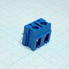 DG300R-7.5-02P-12-00A(H), винтовой клеммный блок с защитой провода, 2 контакта. серия dg300r-7.5