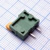 DG141R-2.54-01P-14-00A(H), нажимной безвинтовой клеммный блок на 1 контакт. зажим типа торцевой контакт. серия dg141r-2.54
