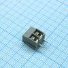 KF300-5.0-02P-11 Grey, винтовой клеммный блок с защитой провода, 2 контакта. серия kf300-5.0 серый