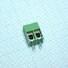 DG302-5.0-02P-14-00A(H), винтовой клеммный блок с защитой провода, 2 контакта. серия dg302-5.0