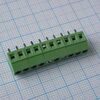 DG381-3.5-10P-14-00A(H), винтовой клеммный блок. серия dg381-3.5