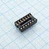 SCS-16 (2.54mm), панелька под микросхему dip 16