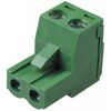 MC100-508-02P, mc100-508-02p, клеммник винтовой на плату 2к 5 08мм угловой