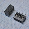 DG301-5.0-03P-11-00AH, винтовой клеммный блок с защитой провода, 3 контакта. серия dg301-5.0