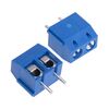 KLS2-301-5.0-02P-2S, клеммник винтовой, 2-контактный, 5мм, прямой