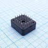 DS1032-32SDNT1A, plcc сокет 32 контакта шаг 1.27, коричневый, h=3.81мм, dip