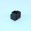 DMC 1.5/ 2-G1F-3.5-LR P20THR, корпусная часть для печатных плат, номинальный ток: 8 a, расчетное напряжение (iii/2): 160 в, номинальное сечение: 1,5 мм?, полюсов: 2, размер шага: 3,5 мм, цвет: черный