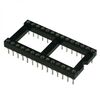 SCLM-28 TRL-28, dip-панель цанговая под микросхему 28pin, шаг 2.54мм, ширина 15.24мм