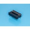 SCS-14, dip-панель под микросхему 14pin, шаг 2.54мм, ширина 7.62мм
