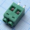 DG632-5.0-02P-14-00A(H), винтовой клеммный блок c рельефной обоймой, 2 контакта. серия dg632-5.0