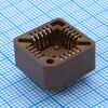 DS1032-20SDNT1A, plcc сокет 20 контактов шаг 1.27, коричневый, h=3.81мм, dip