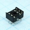 DS1009-06AT1NX-0A2, dip-панель под микросхему 6pin, шаг 2.54мм, ширина 7.62мм