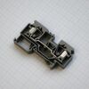 WS10-01P-11-00A(H), двухпроводные клеммники на din рейку для распределительных шкафов и щитов систем автоматического управления (сау)