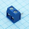 DG301R-5.0-02P-12-00A(H), винтовой клеммный блок с защитой провода, 2 контакта. серия dg301r-5.0