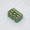 KF126-5.0-03P-14, винтовой клеммный блок с защитой провода, 3 контакта