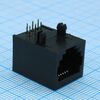 L-KLS12-302-6P6C-1-01, разъем на плату серия jack 56, 6p6c, черный