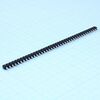 DS1002-01-1X40V13-JK, гнезда цанговые однорядные для монтажа в отверстия 40pin, шаг 2.54мм
