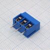 KF305-5.0-03P-12, винтовой клеммный блок с защитой провода, 3 контакта
