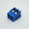 KF305-5.0-02P-12, винтовой клеммный блок с защитой провода, 2 контакта