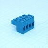 MSTBT 2.5/ 4-ST BU, разъемы для печатной платы, номинальный ток: 12 a, расчетное напряжение (iii/2): 320 в, номинальное сечение: 2,5 мм?, полюсов: 4, размер шага: 5 мм, тип подключения: винтовой зажим с натяжной гильзой, цвет: синий