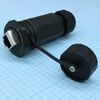 RJ45M25Z1L -6BG, разъём герметичный szc rj45m25z1l-6bg, 10base-t,100 base-t, 1000 base-t