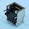 432028816, соединитель модульный ethernet 8/8 угловой низкопрофильный