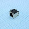 DS1127-S80BP, розетка rj45 на плату, экран., 10p8